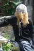 Merbeau × Cycle HANDMADE SPIRAL SUMMER BONNET -SAND×GREEN-